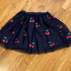 Cherries Toole Skirt